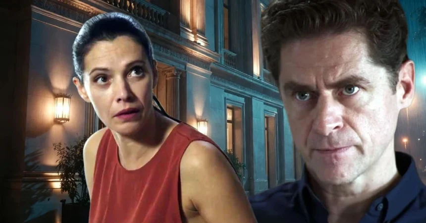 Η Αρετή με βουρκωμένα μάτια κοιτάζει από μακριά τον Οδυσσέα και την Αλεξάνδρα στα νέα δραματικά επεισόδια της σειράς Μια Νύχτα Μόνο.