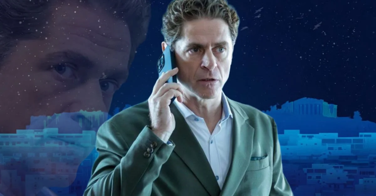 Ο Οδυσσέας παρακολουθεί συγκλονισμένος ένα βίντεο στην οθόνη του, ενώ η Όλγα προβαίνει σε μια κρίσιμη ομολογία στη σειρά Μία νύχτα μόνο.