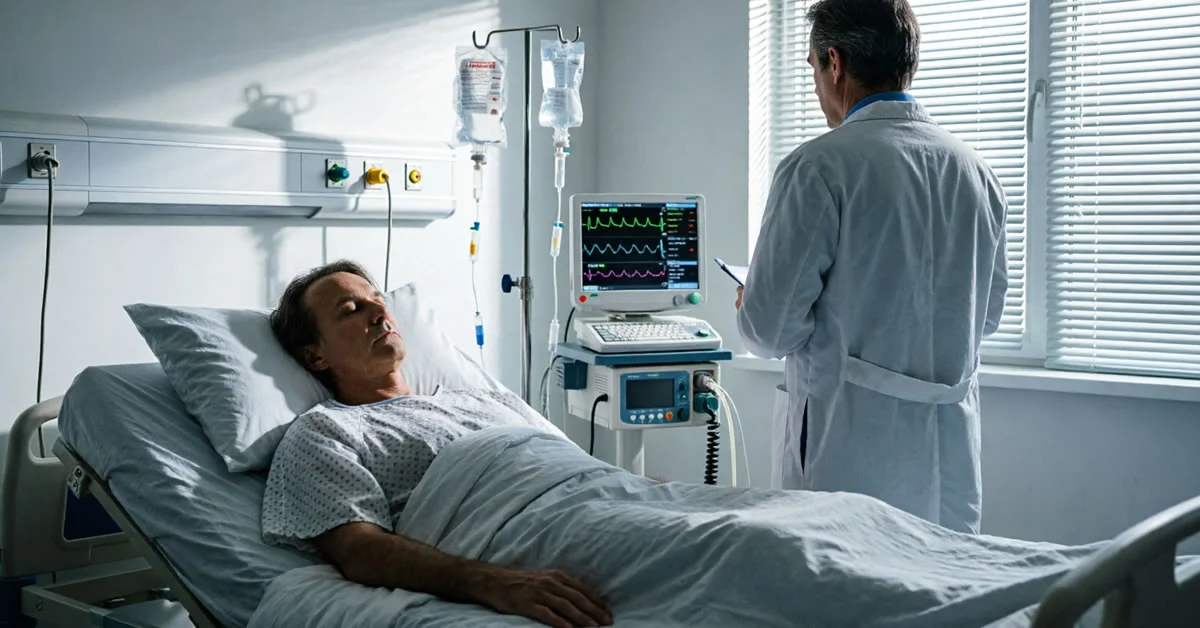 Ο Άγγελος παλεύει για τη ζωή του στο νοσοκομείο μετά τη δολοφονική επίθεση στα νέα επεισόδια της σειράς Να μ' αγαπάς.