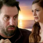 Η Στυλιανή και ο Μάκης από τη σειρά Να μ' αγαπάς σε μια έντονη σκηνή σύγκρουσης μετά την αποκάλυψη της απιστίας του με την υπηρέτρια Θεανώ.