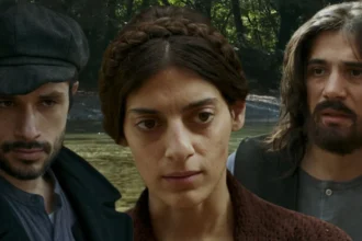 Μια σκοτεινή, γεμάτη μυστήριο σκηνή μέσα στη νύχτα, λίγο πριν την άγρια δολοφονία του Αράθυμου, στο συγκλονιστικό 10ο επεισόδιο της σειράς Οι Αθώοι.