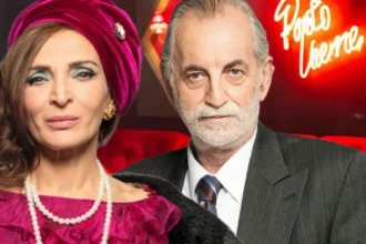 Η Φωφώ κοιτάζει με απόγνωση τον Μανώλη, ο οποίος δεν μπορεί να την αναγνωρίσει, στα νέα σκοτεινά επεισόδια της σειράς Porto Leone.