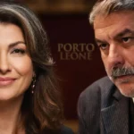 Η Γαλήνη από τη σειρά Porto Leone κοιτάζει με με υπεροψία τον Γιάμαρη μετά την αποκάλυψη της προδοσίας του.
