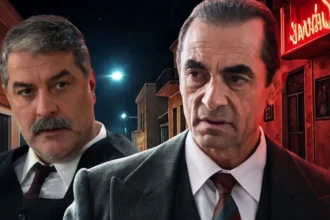 Γιάμαρης και Καπετανάκος με φόντο τα σοκάκια της Τρούμπας στον Πειραιά