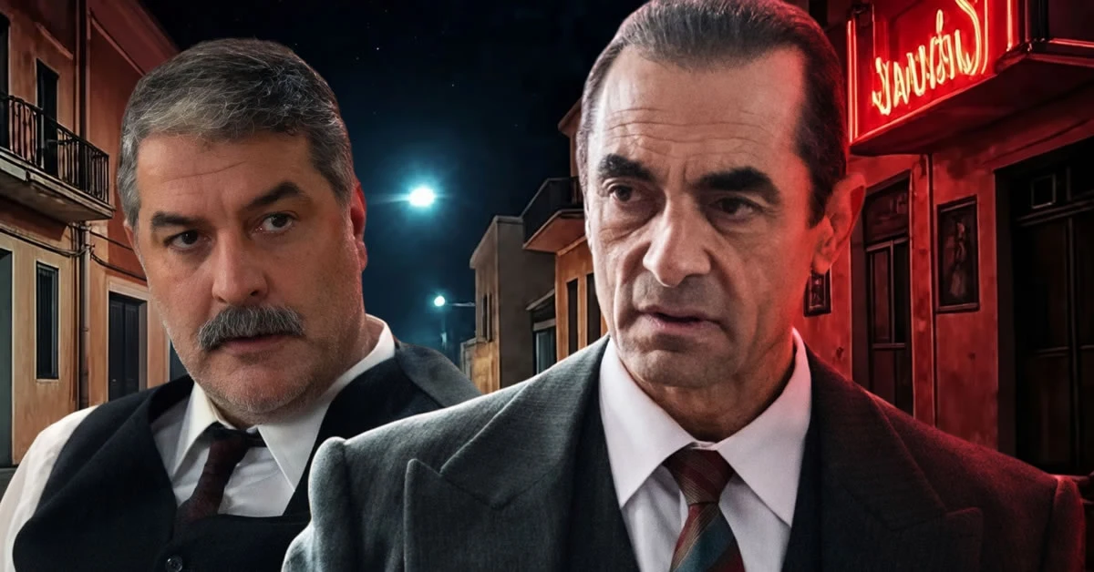 Γιάμαρης και Καπετανάκος με φόντο τα σοκάκια της Τρούμπας στον Πειραιά