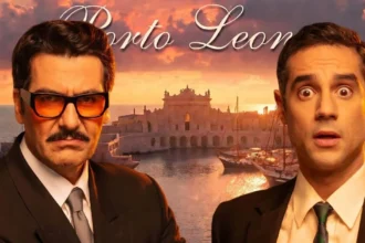 Ο Βούλγαρης με οργισμένο και αυταρχικό βλέμμα, έτοιμος να συγκρουστεί με τον γιο του Ορέστη, στα νέα δραματικά επεισόδια της σειράς Porto Leone.