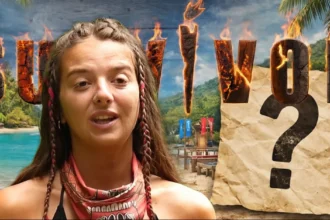 Η Μαντίσσα με ανήσυχο βλέμμα κατά τη διάρκεια της ανακοίνωσης των αποτελεσμάτων της κάλπης στο Συμβούλιο του Νησιού του Survivor.