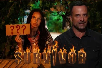 Παίκτρια της ομάδας των Αθηναίων ψηφίζουν τον Benzy στο Συμβούλιο του Νησιού στο Survivor 2026.