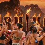 οι παίκτες των Αθηναίων στο Survivor 2026 σε κρίσιμο και γεμάτο ένταση αγώνα επάθλου κόντρα στους Επαρχιώτες.