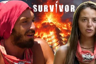 Οι παίκτες του Survivor 2026 εμφανώς συγκινημένοι και με δάκρυα στα μάτια, καθώς ακούνε τον Γιώργο Λιανό να ανακοινώνει το μεγάλο πασχαλινό έπαθλο της Μεγάλης Τετάρτης.