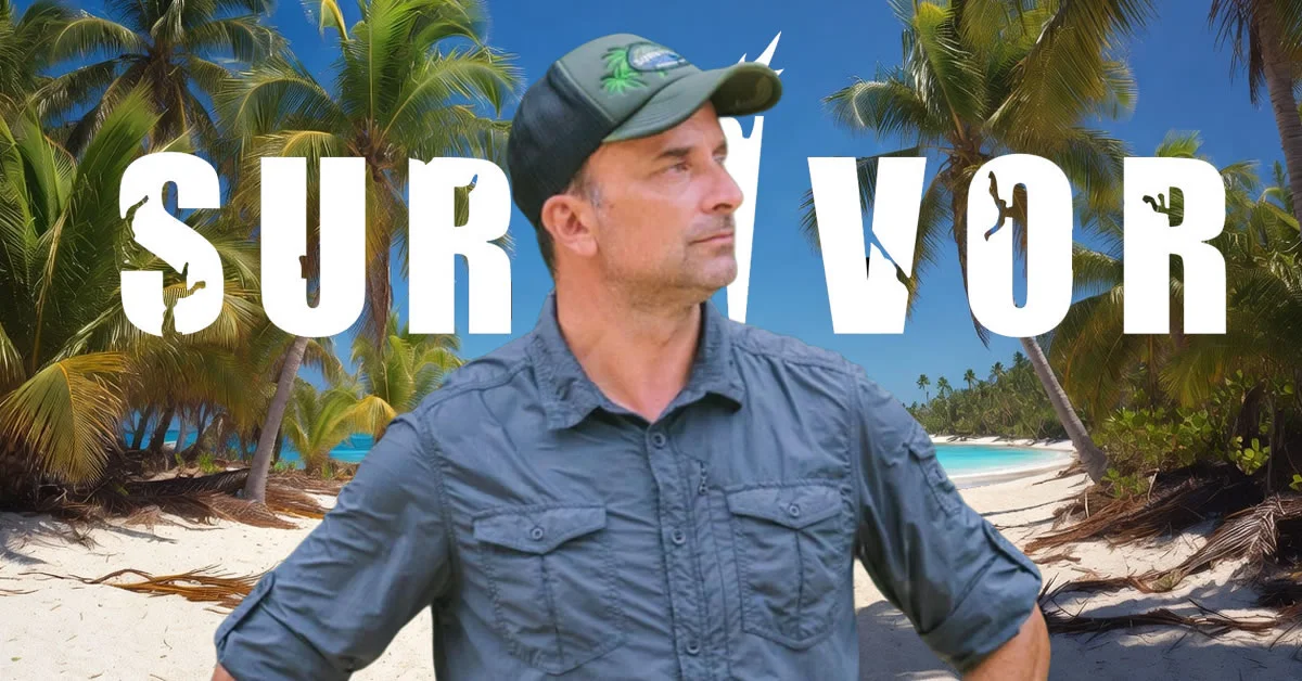 Ο Γιώργος Λιανός στον Άγιο Δομίνικο παρουσιάζοντας τα αγωνίσματα του Survivor 2026, το οποίο συνεχίζεται κανονικά χωρίς διακοπή για το Πάσχα.