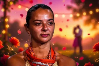 Η Μαντίσα Τσώτα χαμογελαστή δίπλα στον Δημήτρη, ενώ προετοιμάζονται για το μεγάλο Πάρτι της Ένωσης στο Survivor 2026.