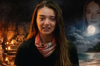 Η Μαντίσα Τσώτα από το Survivor 2026 στέκεται προβληματισμένη στην παραλία του Αγίου Δομίνικου εν αναμονή των αποφάσεων της παραγωγής.