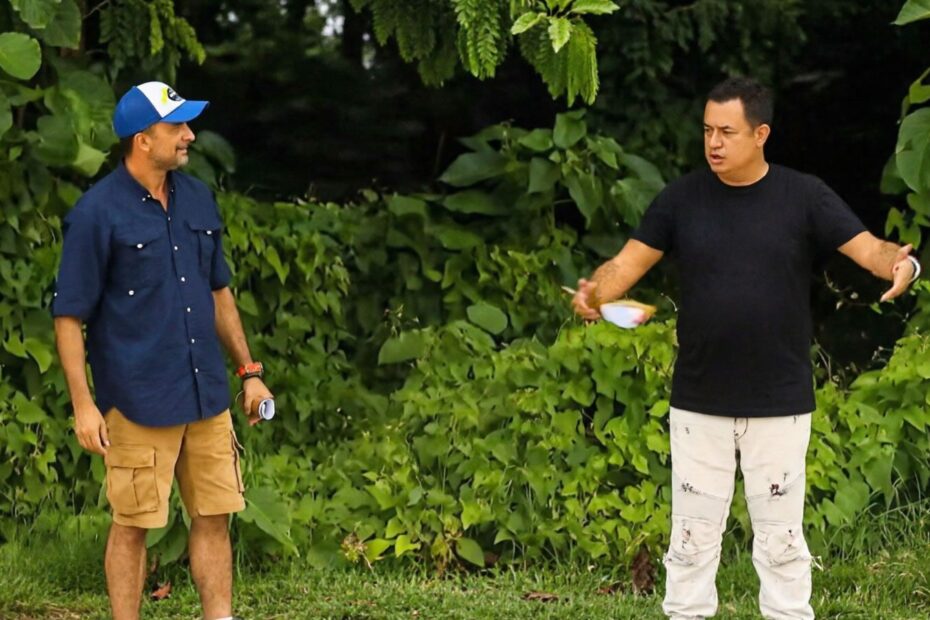 Ο Γιώργος Λιανός και ο Ατζούν του Survivor στο επικό ελληνοτουρκικό αγώνισμα μεικτών ομάδων.