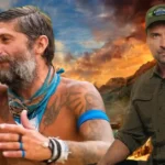 Ο Γιώργος Λιανός και ο Μιχάλης Σηφάκης με φόντο ένα επικό Survivor