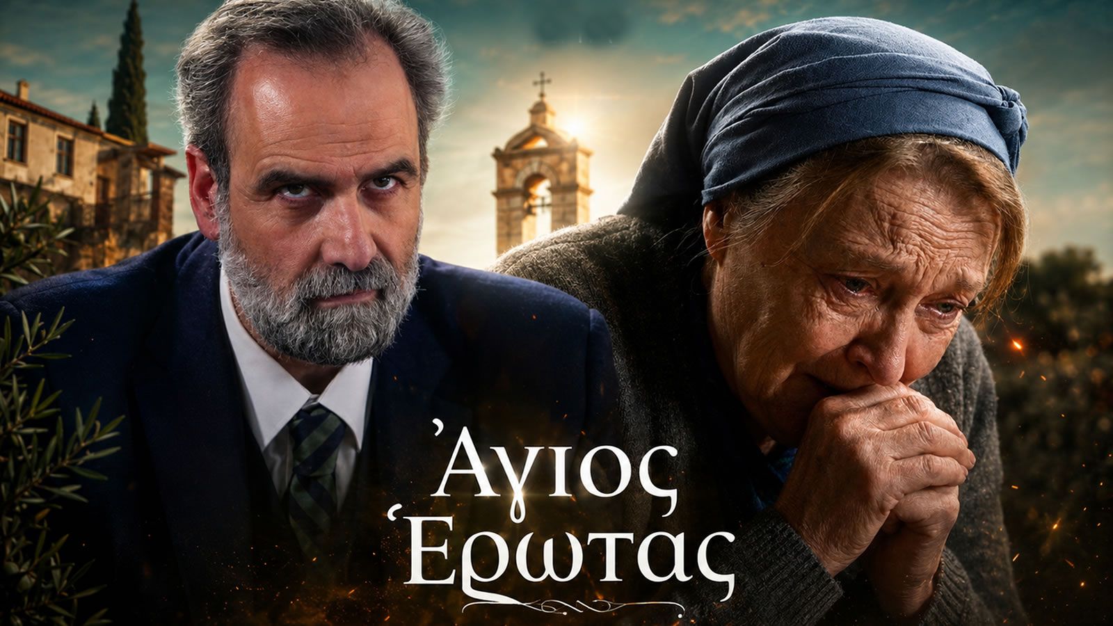 Ο Παύλος από τη σειρά Άγιος Έρωτας σε δραματική σκηνή