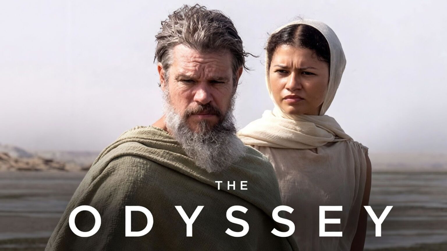 Matt Damon και Zendaya ως Οδυσσέας και Θεά Αθηνά στην Οδύσσεια του Nolan