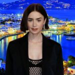 Η Lily Collins ανακοινώνει το τέλος του Emily in Paris ενώ τα γυρίσματα στη Μύκονο γίνονται στο κρύο