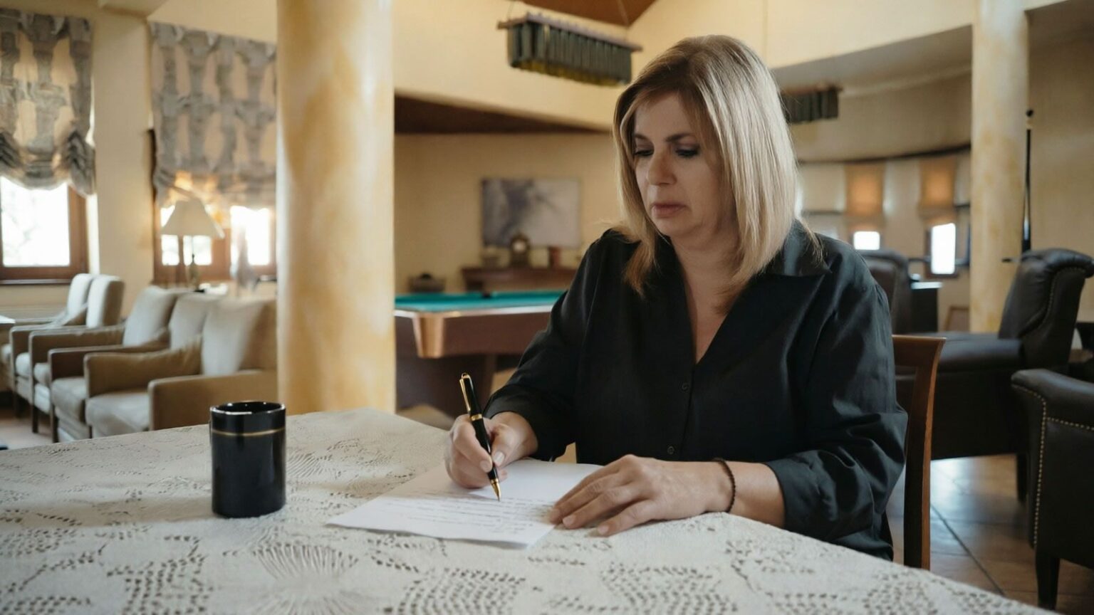 Η Ασπασία αφήνει ένα σπαρακτικό γράμμα στην Κούλα πριν τον θάνατό της στη σειρά Η Γη της Ελιάς