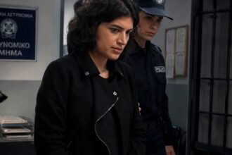 Σκηνή σύλληψης από την ελληνική σειρά Η Γη της Ελιάς