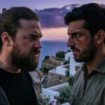 Ο Παυλής από τη σειρά Η Γη της Ελιάς σε μια δραματική στιγμή.