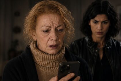 Σκηνή από τη σειρά «Γη της Ελιάς» του MEGA με τους πρωταγωνιστές