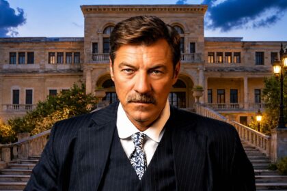 Σκηνή από τη σειρά Grand Hotel του ΑΝΤ1 με τον Χατζημήτρο πρωταγωνιστή