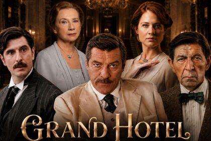 Σκηνή από τη σειρά Grand Hotel του ΑΝΤ1 με τους πρωταγωνιστές
