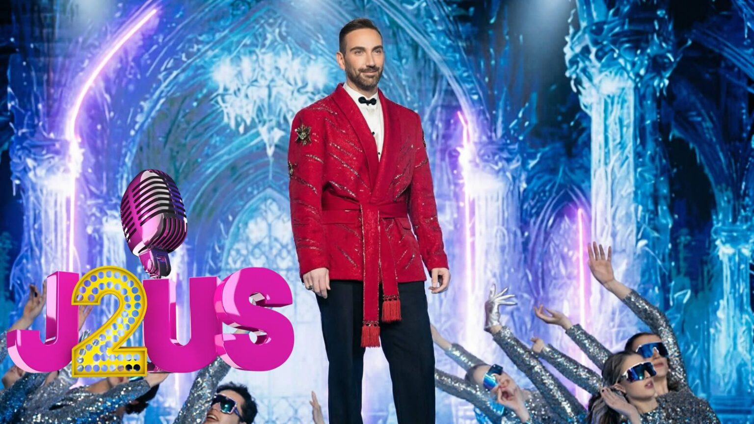 Ο Νίκος Κοκλώνης στον Μεγάλο Τελικό του J2US με κριτές τους Μικρούτσικο, Ζουγανέλη και Γαρμπή