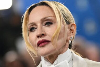 Η Μαντόνα σε πρόσφατη δημόσια εμφάνισή της