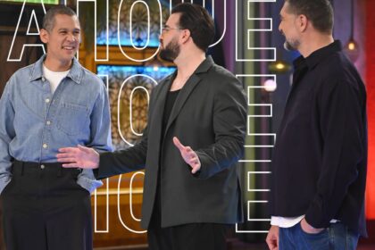 Οι κριτές του του MasterChef και ο Σταύρος Βαρθαλίτης