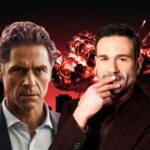 Ο Οδυσσέας θρηνεί τον θάνατο της μητέρας του Κατερίνης στη σειρά Μία νύχτα μόνο.