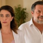 Σκηνή από τη σειρά Να Μ' Αγαπάς με τον Θεόφιλο και τη Βέρα