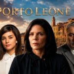 Σκηνή από τη σειρά Porto Leone του Alpha με πρωταγωνιστές την Λένα, την Αλεξάνδρα και τον Γιάμαρη