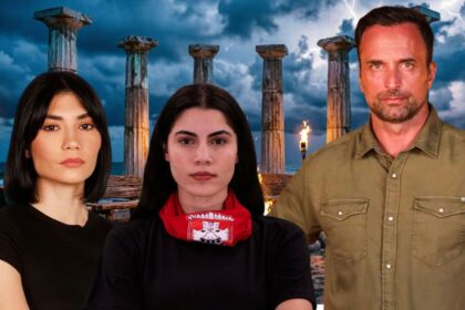 Ο Γιώργος Λιανός ετοιμάζεται για μια κρίσιμη ανακοίνωση μπροστά στις ομάδες του Survivor.