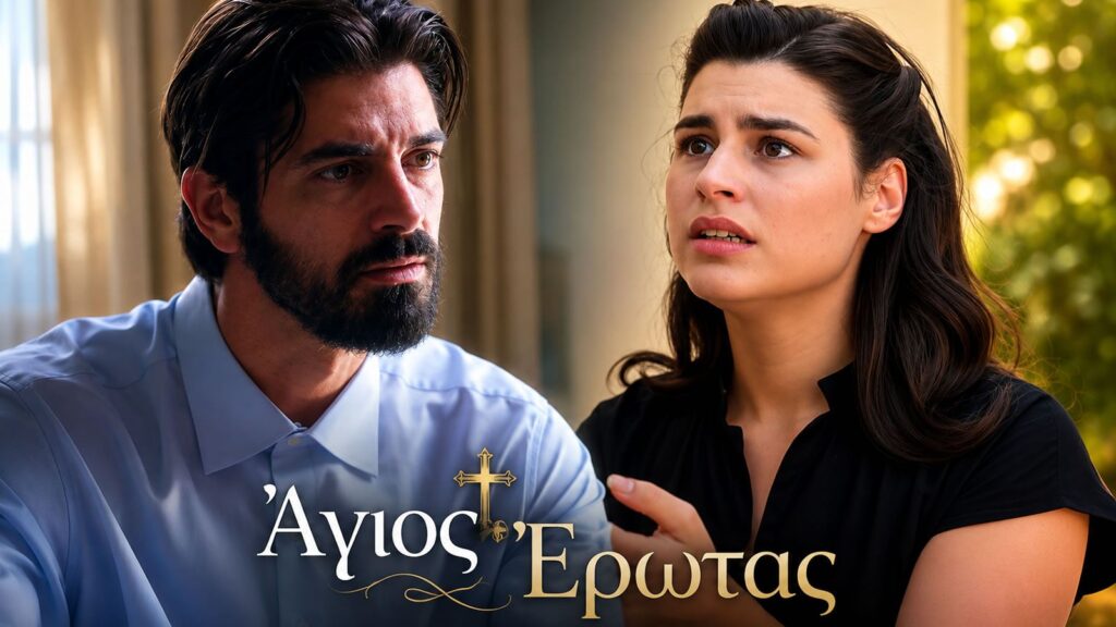Σκηνή από τη σειρά «Άγιος Έρωτας»