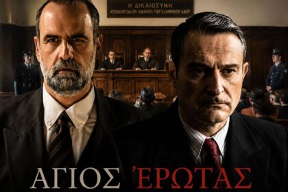 Ο Αντρέας στη σειρά «Άγιος Έρωτας» του ANT1, σκηνή από επεισόδιο
