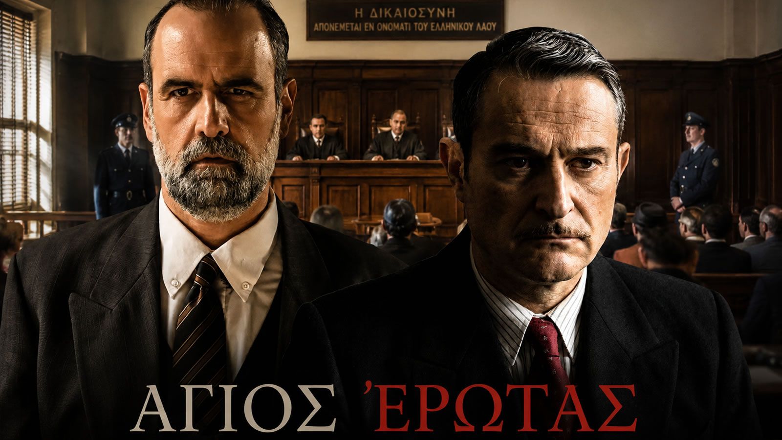 Ο Αντρέας στη σειρά «Άγιος Έρωτας» του ANT1, σκηνή από επεισόδιο