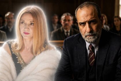 Η Ιωάννα Παππά ως Κατρίν στη σειρά Άγιος Έρωτας του Mega