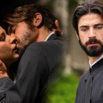 Ο Νικόλαος στον Άγιο Έρωτα κοιτάζει σοβαρός σε σκοτεινό φόντο