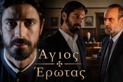 Στιγμιότυπο από τον «Άγιο Έρωτα»: ο Νικόλαος αντικριστά με τον Παύλο μέσα στο δικαστήριο