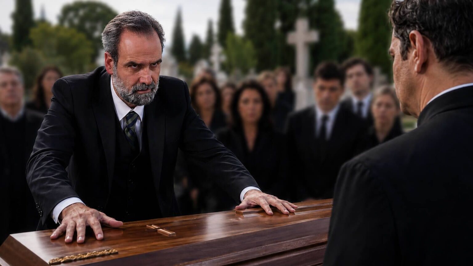 Ο Παύλος ζητά να ανοίξει το φέρετρο και η Σοφία θυμάται την κακοποίηση στη σειρά Άγιος Έρωτας του ALPHA.