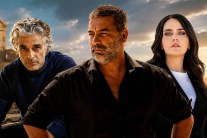 Βασίλης Μπισμπίκης και Αντώνης Μυριαγκός στη σειρά Δύο μαύρα πουκάμισα του MEGA