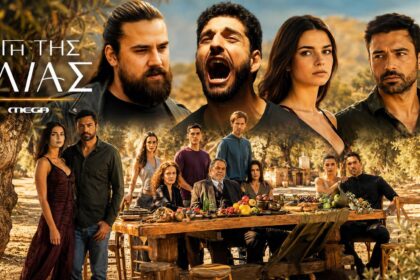 Σκηνή από τη σειρά «Η Γη της Ελιάς» του MEGA Channel