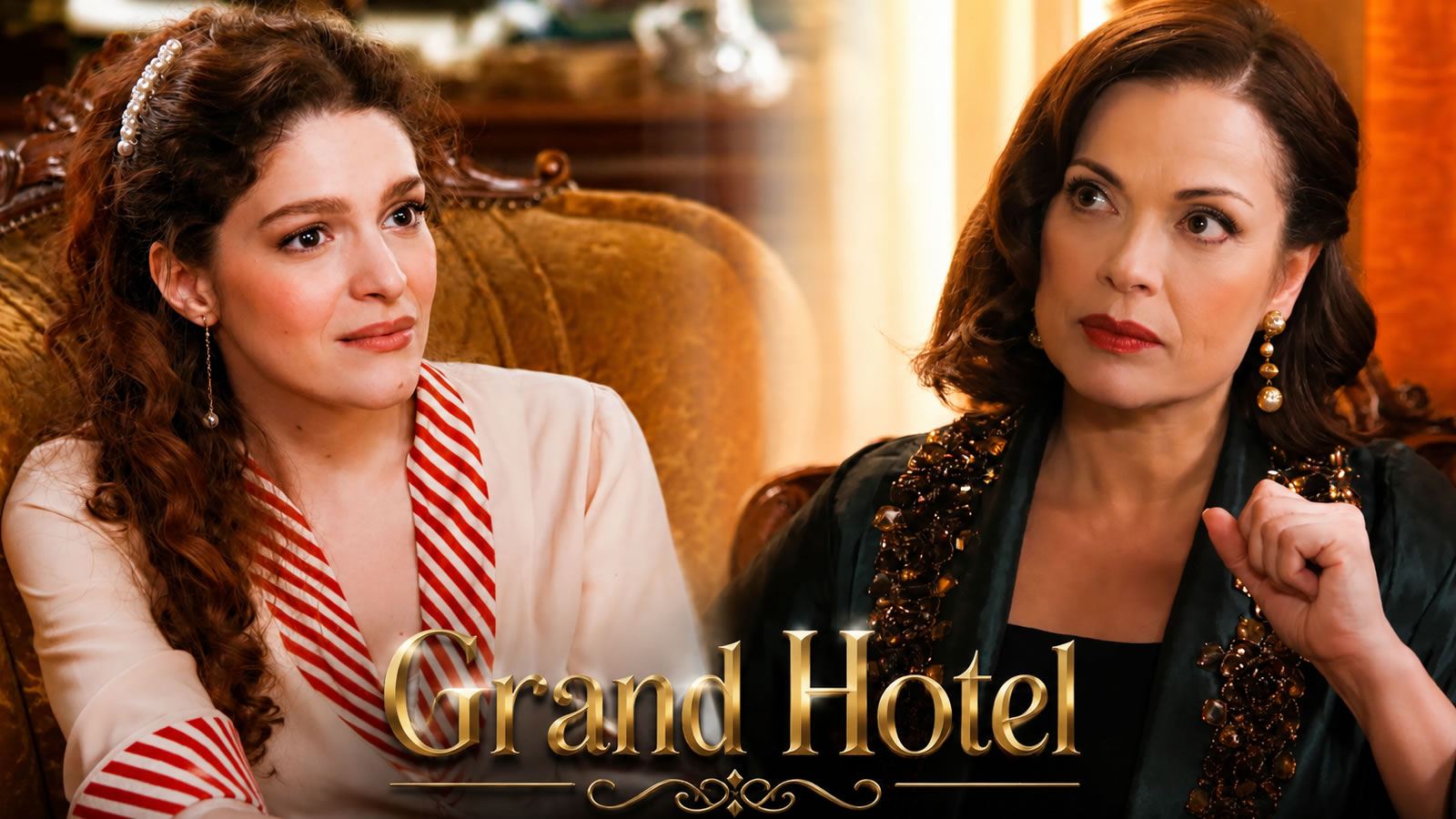 Η Αλίκη απέναντι στην Κυβέλη σε σκηνή του Grand Hotel του ΑΝΤ1