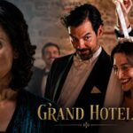 Στιγμιότυπο από τη σειρά Grand Hotel του ANT1 με την Αλίκη ντυμένη νύφη