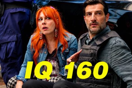 Σκηνή από τη σειρά «IQ 160» του Star με τους πρωταγωνιστές Καλατζή και Μουρίκη
