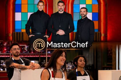 Οι κριτές του MasterChef 10 αξιολογούν πιάτο στην τελική ευθεία του διαγωνισμού
