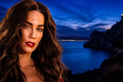 Η Κατερίνα Στικούδη ως Βάσια Πολίτη στη σειρά «Μπλε Ώρες» στο Πήλιο