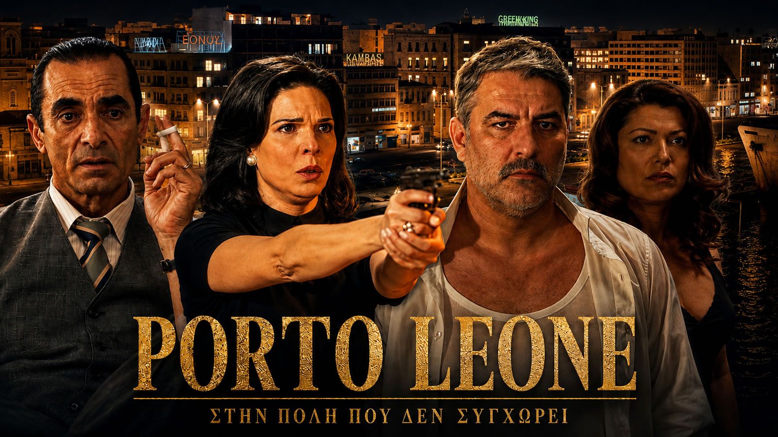 Σκηνή από το φινάλε της σειράς «Porto Leone»
